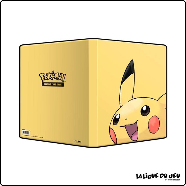 Portfolio - Pokemon - Album de rangement - Pikachu (Jaune) - 180 cases