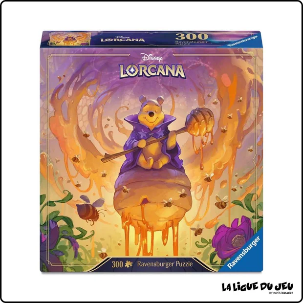 Puzzle - Disney Lorcana - Winnie l'Ourson - Sorcier Mielleux - 300 Pièces