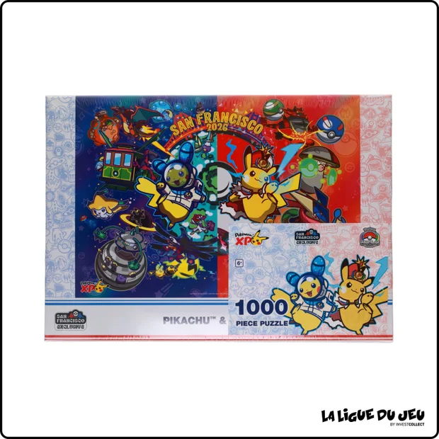 Puzzle - Pokemon Center - World Championships San Francisco 2026 - Pikachu & Pikachu - Scellé