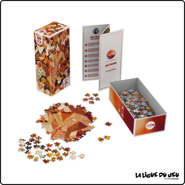 Puzzle Universe – Jazz Masks - 500 Pièces