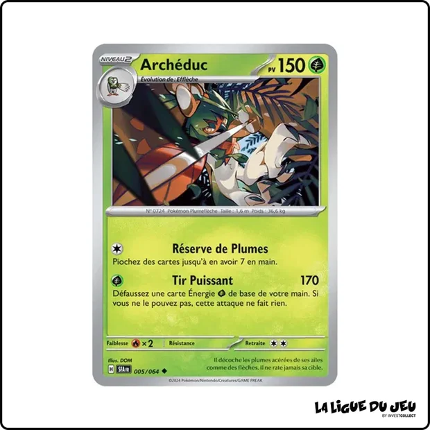 Peu commune - Pokemon - Fable Nébuleuse - Archéduc 5/64