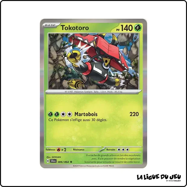 Holo - Pokemon - Fable Nébuleuse - Tokotoro 6/64