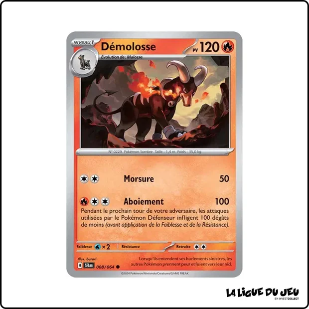 Commune - Pokemon - Fable Nébuleuse - Démolosse 8/64