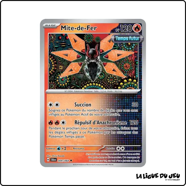 Peu commune - Pokemon - Fable Nébuleuse - Mite-de-Fer 9/64