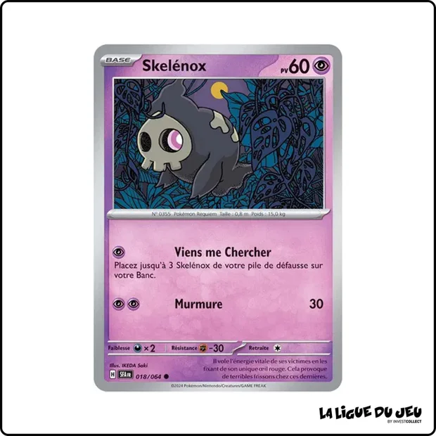 Commune - Pokemon - Fable Nébuleuse - Skelénox 18/64