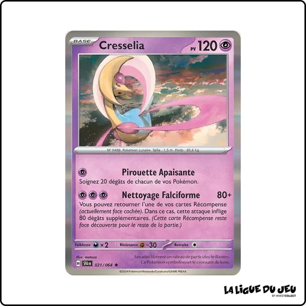 Holo - Pokemon - Fable Nébuleuse - Cresselia 21/64