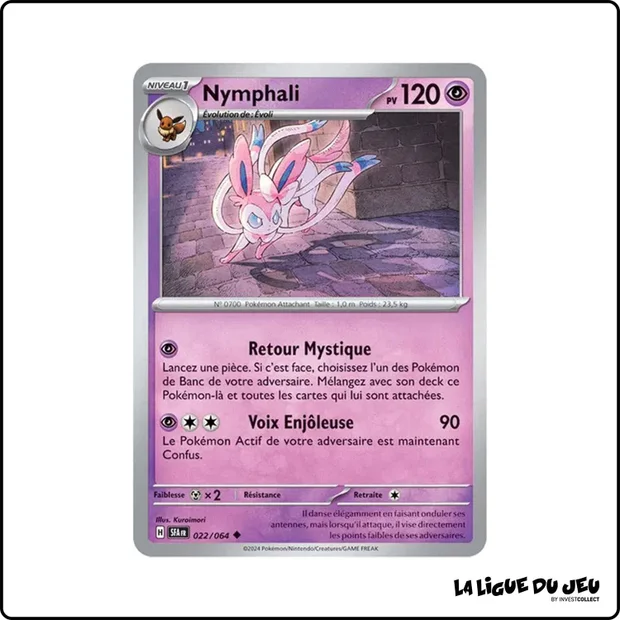 Peu commune - Pokemon - Fable Nébuleuse - Nymphali 22/64