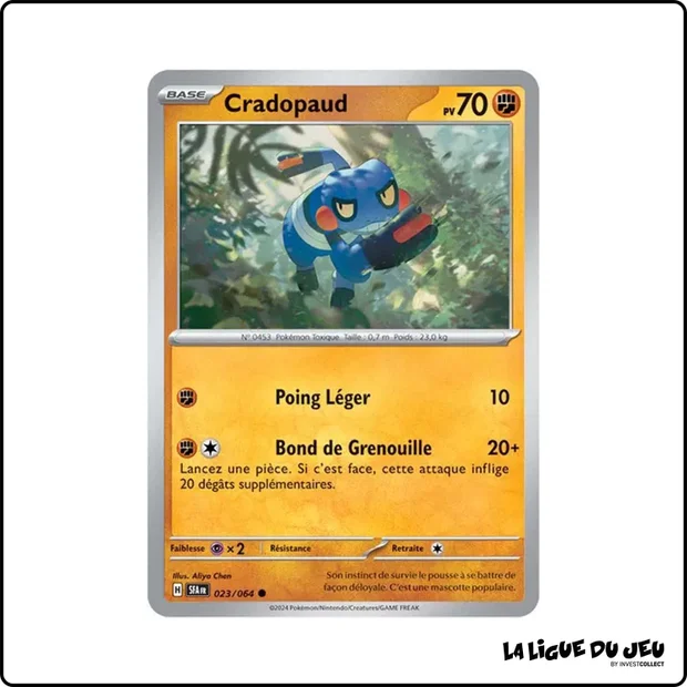 Commune - Pokemon - Fable Nébuleuse - Cradopaud 23/64