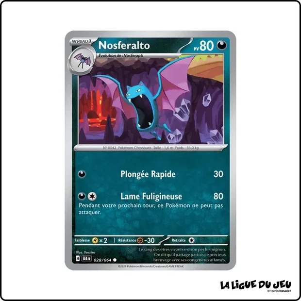 Commune - Pokemon - Fable Nébuleuse - Nosferalto 28/64