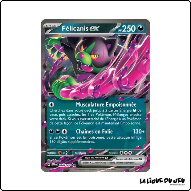 Ultra - Pokemon - Fable Nébuleuse - Félicanis-ex 36/64