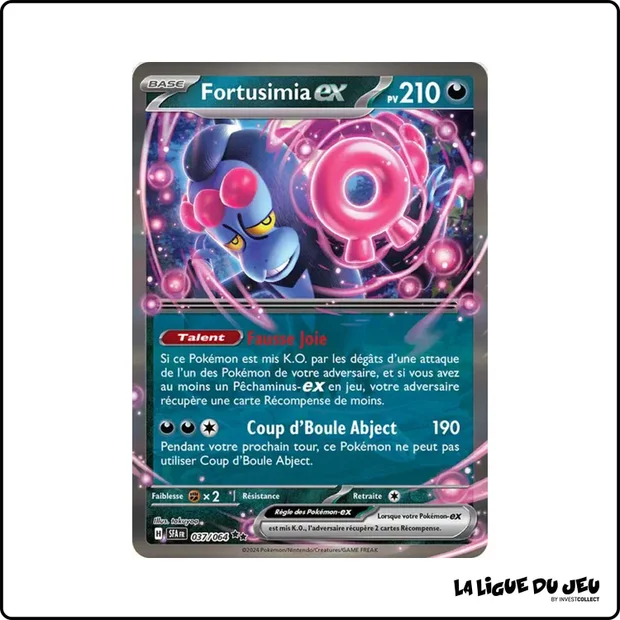 Ultra - Pokemon - Fable Nébuleuse - Fortusimia-ex 37/64
