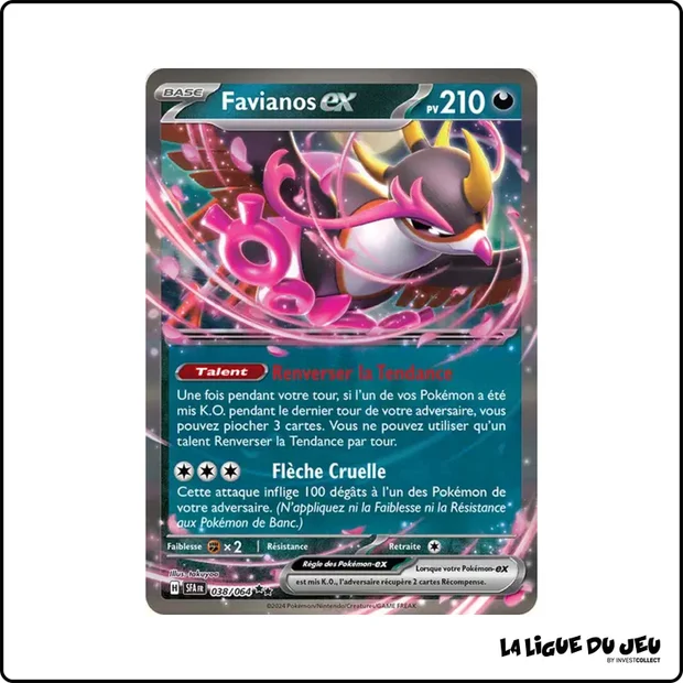 Ultra - Pokemon - Fable Nébuleuse - Favianos-ex 38/64