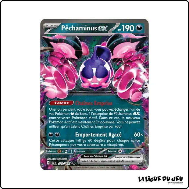 Ultra - Pokemon - Fable Nébuleuse - Pêchaminus-ex 39/64