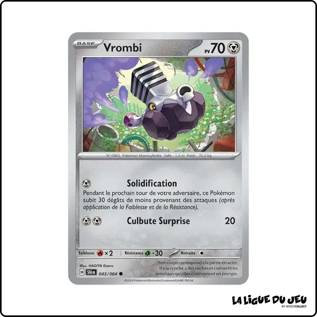 Commune - Pokemon - Fable Nébuleuse - Vrombi 43/64