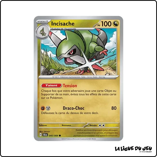 Commune - Pokemon - Fable Nébuleuse - Incisache 45/64
