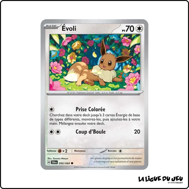 Commune - Pokemon - Fable Nébuleuse - Évoli 50/64