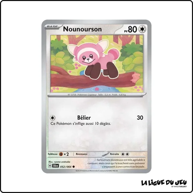 Commune - Pokemon - Fable Nébuleuse - Nounourson 52/64