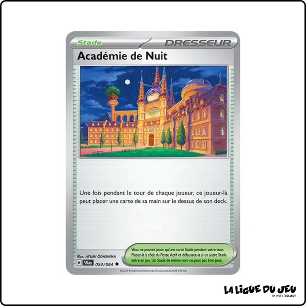 Peu commune - Pokemon - Fable Nébuleuse - Académie de Nuit 54/64