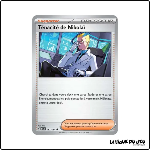 Peu commune - Pokemon - Fable Nébuleuse - Ténacité de Nikolaï 57/64