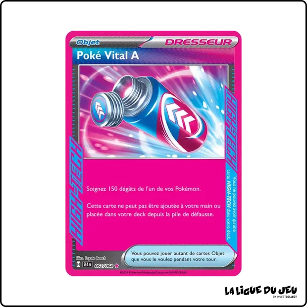 High-Tech - Pokemon - Fable Nébuleuse - Poké Vital A 62/64