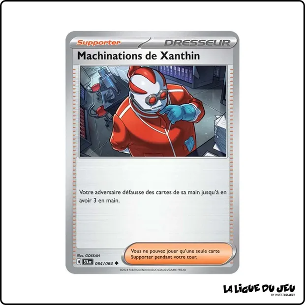 Peu commune - Pokemon - Fable Nébuleuse - Machinations de Xanthin 64/64