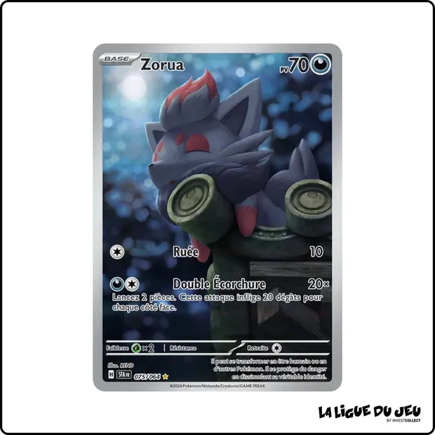 IR - Pokemon - Fable Nébuleuse - Zorua 75/64