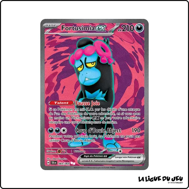 Ultra - Pokemon - Fable Nébuleuse - Fortusimia-ex 83/64