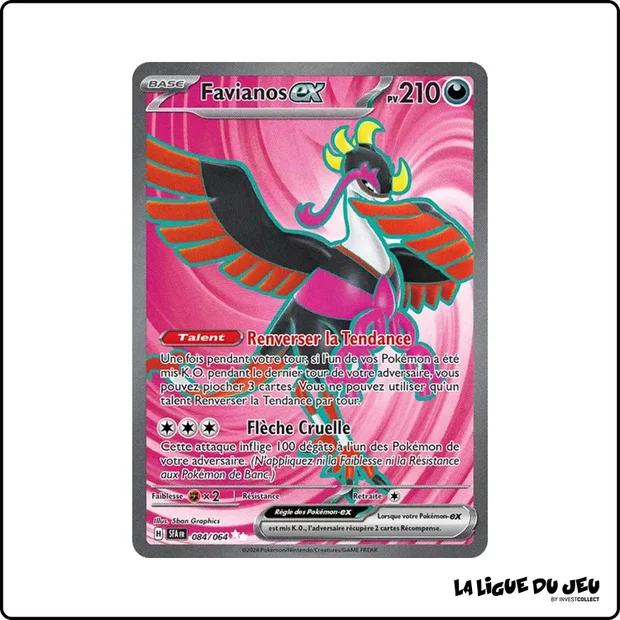 Ultra - Pokemon - Fable Nébuleuse - Favianos-ex 84/64