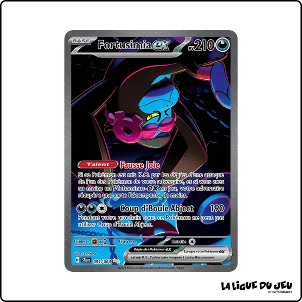 ISR - Pokemon - Fable Nébuleuse - Fortusimia-ex 91/64