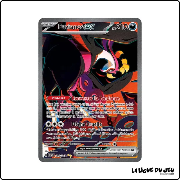 ISR - Pokemon - Fable Nébuleuse - Favianos-ex 92/64