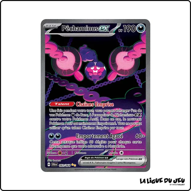 ISR - Pokemon - Fable Nébuleuse - Pêchaminus-ex 93/64
