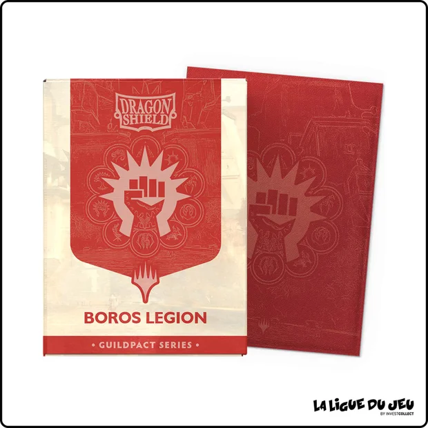Sleeve - Dragon Shield - Protèges Cartes Matte - Format Standard - Boros Legion - par 100
