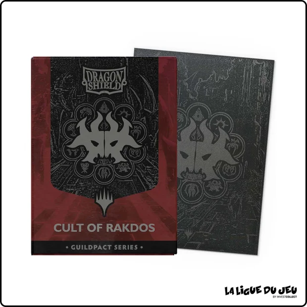Sleeve - Dragon Shield - Protèges Cartes Matte - Format Standard - Cult of Rakdos - par 100