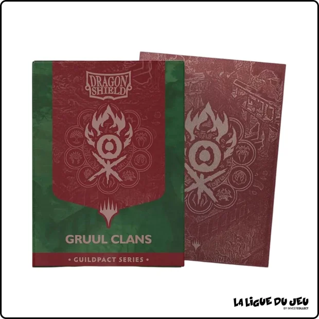Sleeve - Dragon Shield - Protèges Cartes Matte - Format Standard - Gruul Clans - par 100