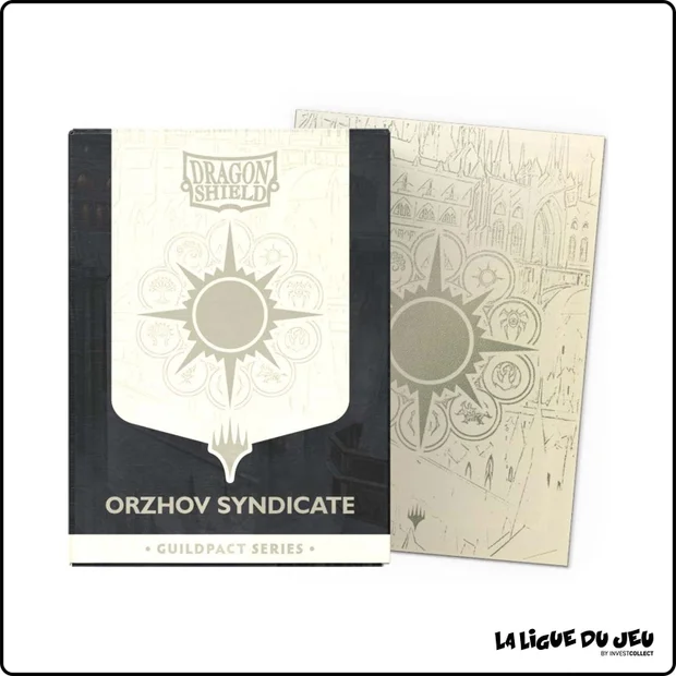 Sleeve - Dragon Shield - Protèges Cartes Matte - Format Standard - Orzhov Syndicate - par 100