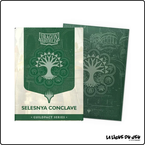 Sleeve - Dragon Shield - Protèges Cartes Matte - Format Standard - Selesnya Conclave - par 100
