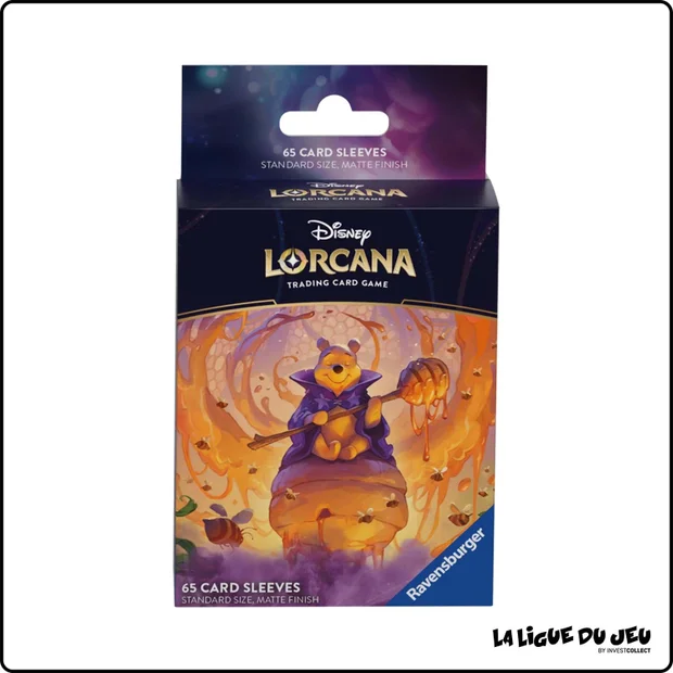 Sleeve - Lorcana - Protèges Cartes - Format Standard - Winnie the Pooh- par 65