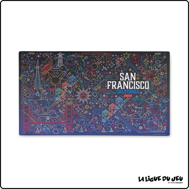 Tapis - Pokemon Center - World Championships San Francisco 2026 - Souvenir Playmat - Scellé