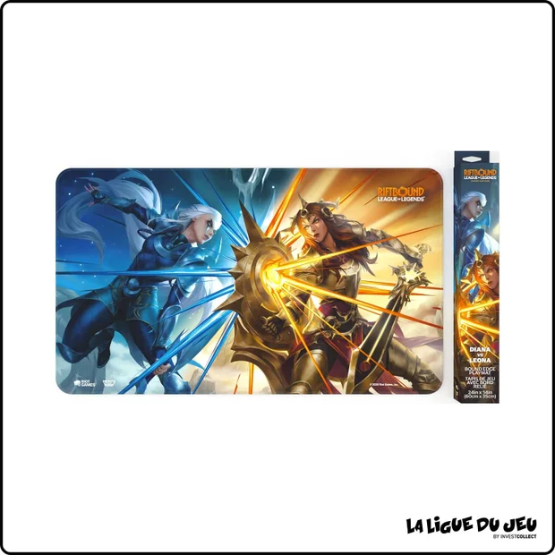 Tapis - Riftbound - Playmat - Set 4 : Vendetta - Diana VS Leona