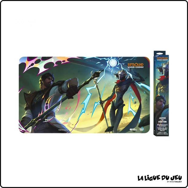 Tapis - Riftbound - Playmat - Set 4 : Vendetta - Jayce VS Viktor