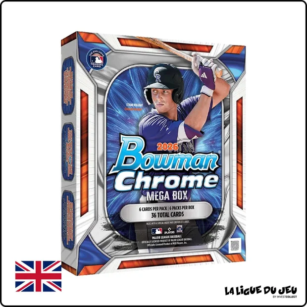 Box - Topps Bowman Chrome - Baseball 2026 - Mega Box - Scellé - Anglais