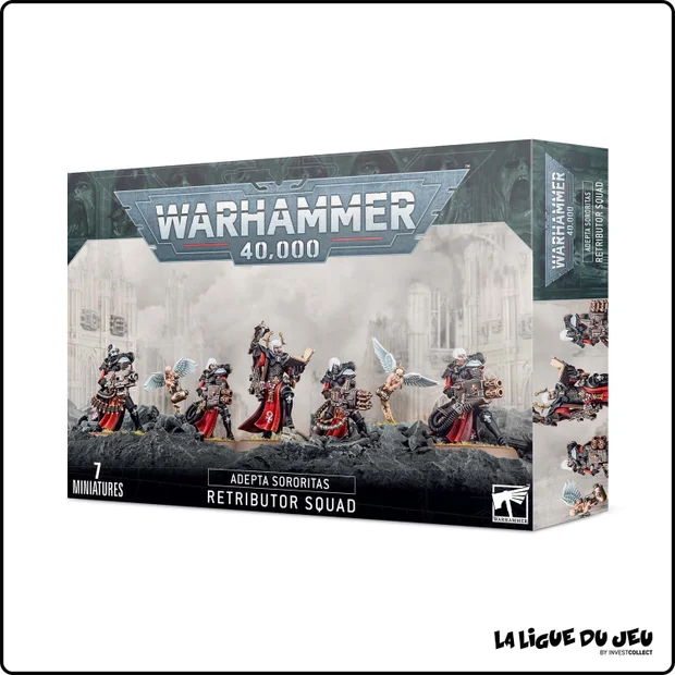 Warhammer 40,000 - Adepta Sororitas - Escouade Retributor - 7 Figurines