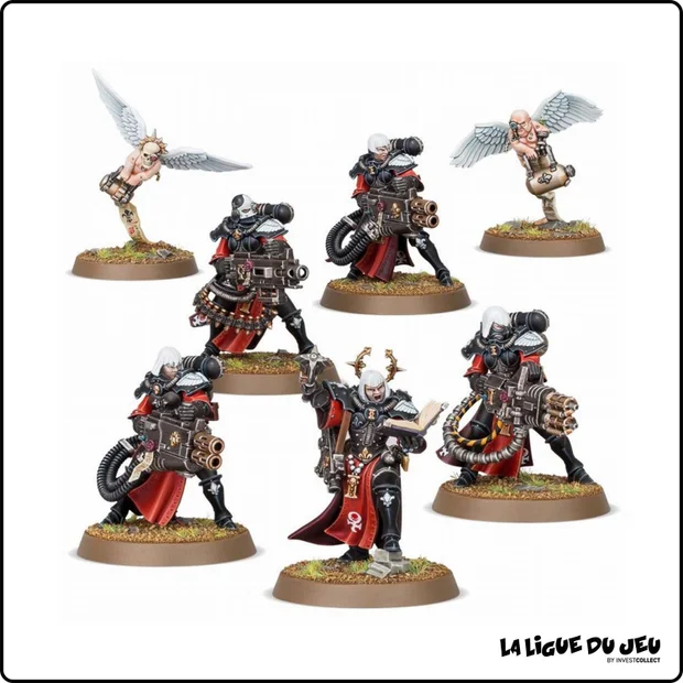 Warhammer 40,000 - Adepta Sororitas - Escouade Retributor - 7 Figurines