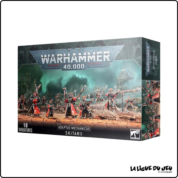 Warhammer 40,000 - Adeptus Mechanicus - Skitarii - 10 Figurines