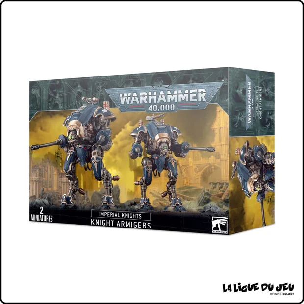 Warhammer 40,000 - Chevaliers Impériaux - Armigères Hastaires - 2 Figurines