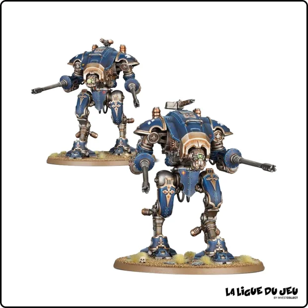 Warhammer 40,000 - Chevaliers Impériaux - Armigères Hastaires - 2 Figurines