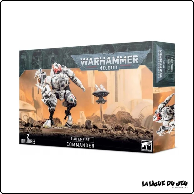 Warhammer 40,000 - Empire T'Au - Commandant - 2 Figurines