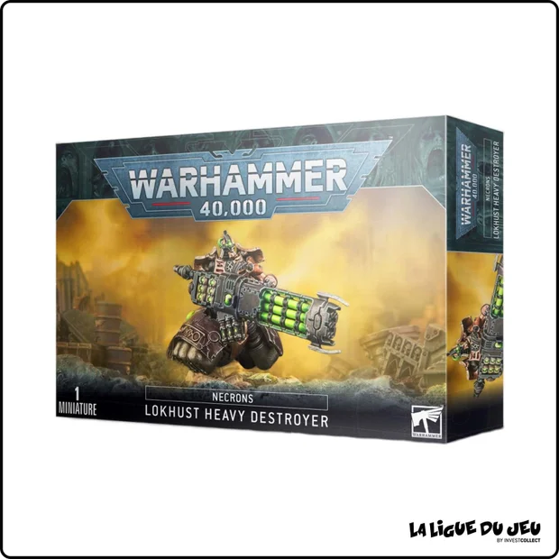 Warhammer 40,000 - Nécrons - Destroyer Lourd Lokhust - 1 Figurines