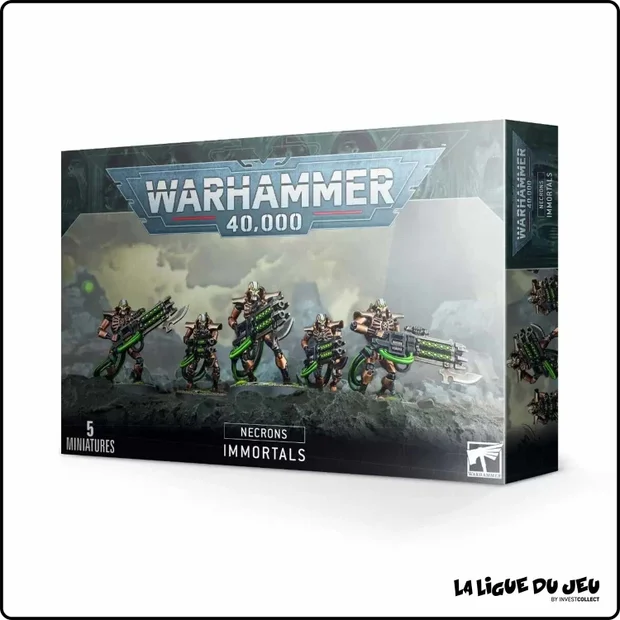 Warhammer 40,000 - Nécrons - Immortels - 5 Figurines