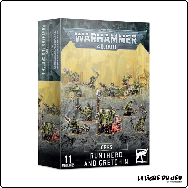Warhammer 40,000 - Orks - Fouettard et Gretchins - 11 Figurines